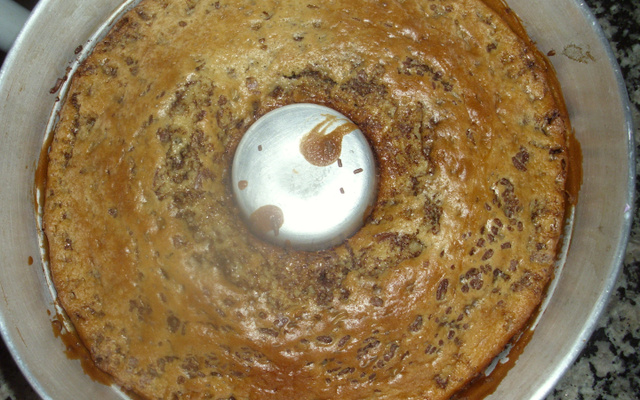 Bolo formigueiro simples (de liquidificador)