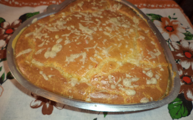 Torta de Presunto e Queijo
