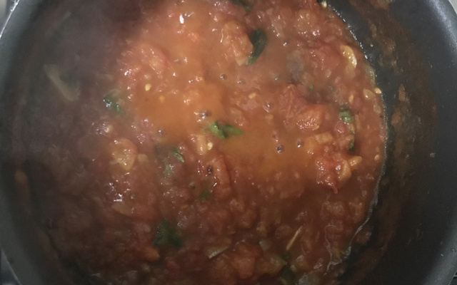 Molho vermelho natural para macarrão