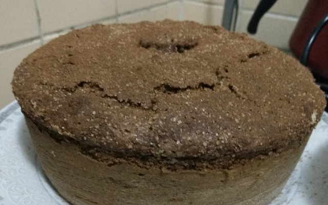 Bolo de maçã com castanha do pará