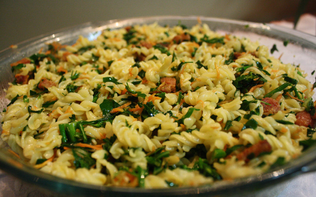 Macarrão primavera sucesso