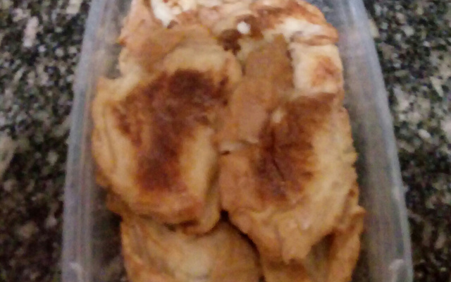 Rabanada de forno light