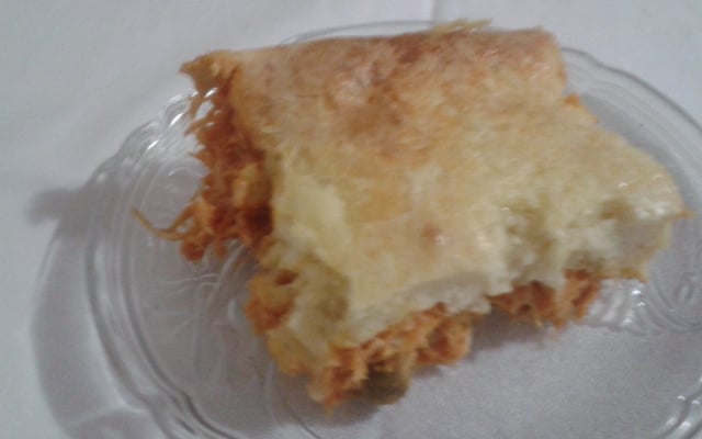 Torta de liquidificador com queijo