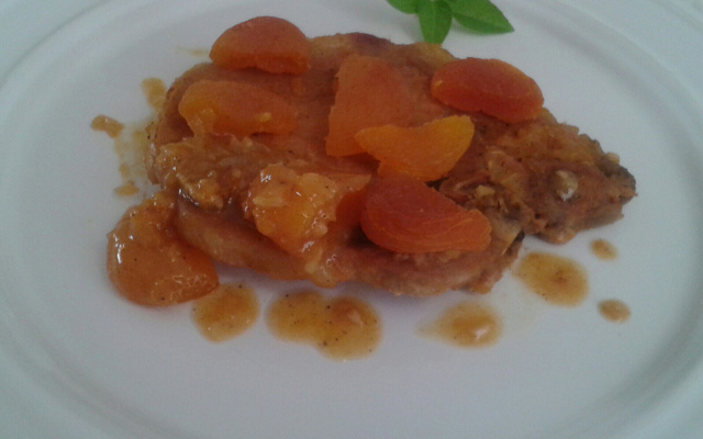 Bisteca suína ao maracujá