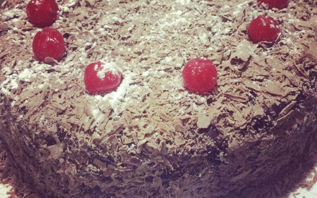 Bolo floresta negra especial