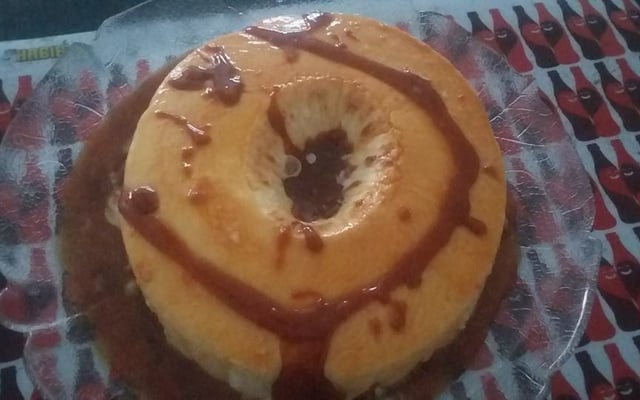 Pudim que não vai ao fogo e sem ovos