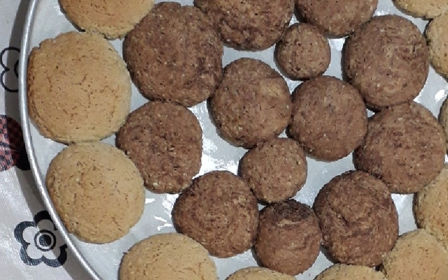 Biscoito de aveia rápido