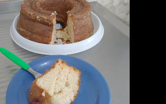 Bolo simples fofinho