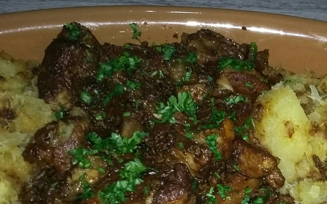 Costelinha de porco de panela