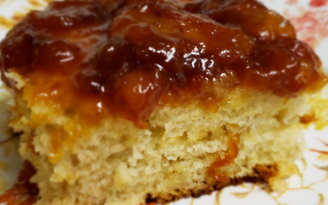 Bolo de banana delicioso