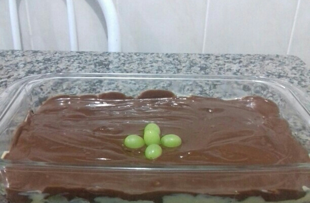 Doce de uva com chocolate