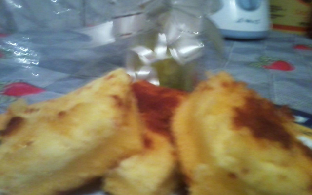 Bolo cremoso de fubá