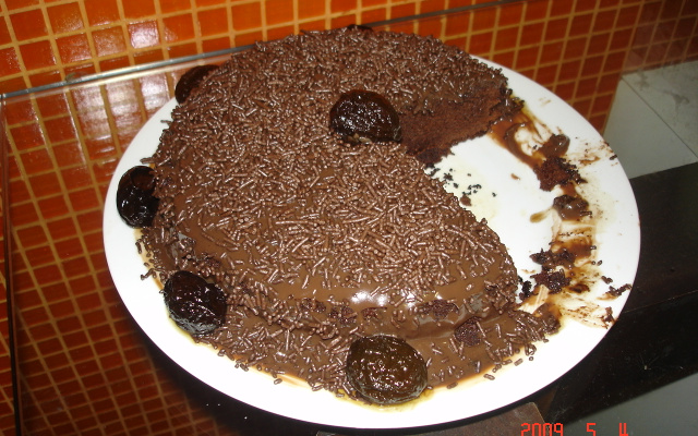 Bolo delícia de chocolate