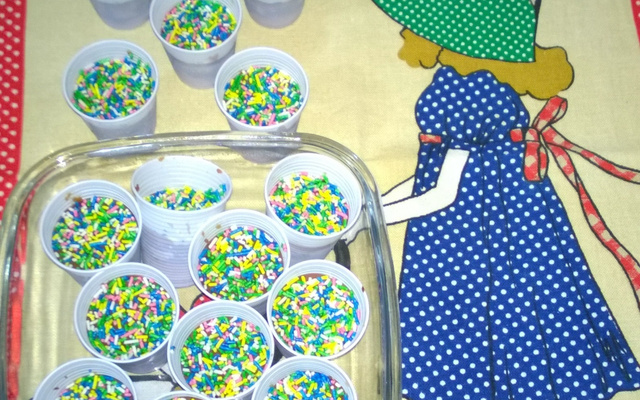 Chocolate com coco sobremesa deliciosa