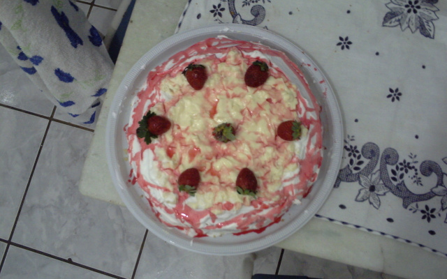 Bolo de morango