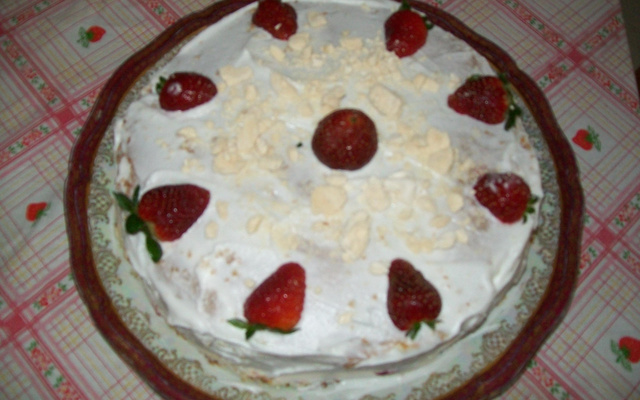 Bolo de morango