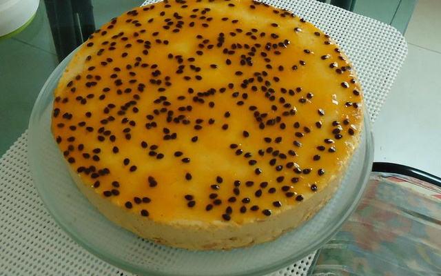 Torta de maracujá