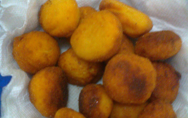 Bolinhos de batata frita da Simone