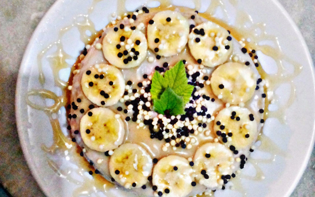 Sorvete de banana fácil