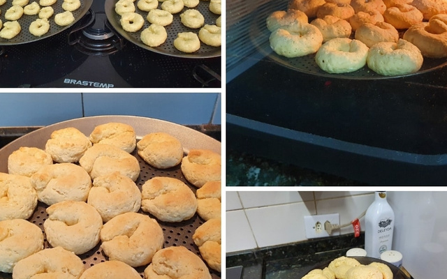 Rosquinha de creme de leite