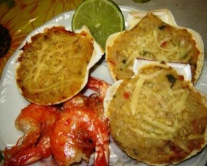 Casquinha de siri da Cristiane