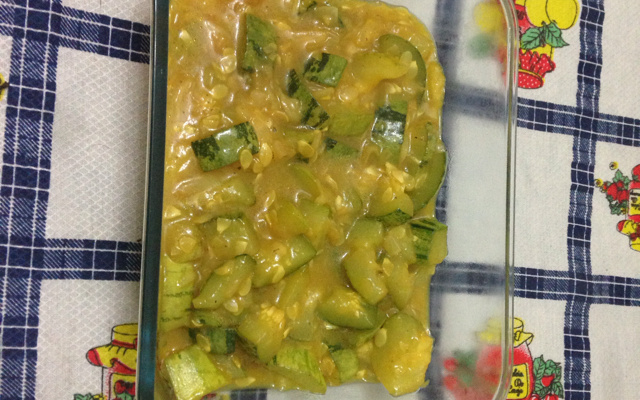 Abobrinha refogada, simples e saborosa