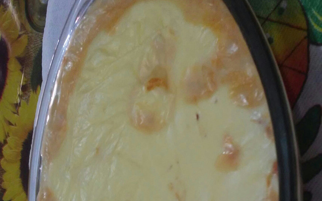 Escondidinho de batata com carne seca