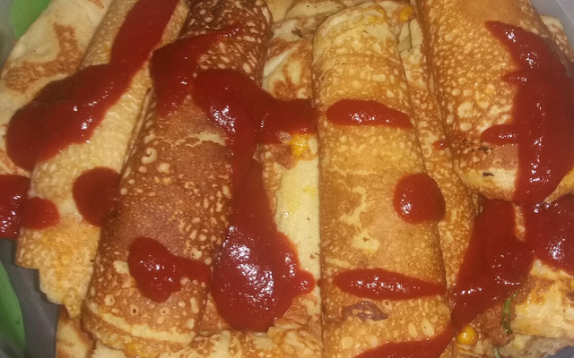 Panqueca de carne moída