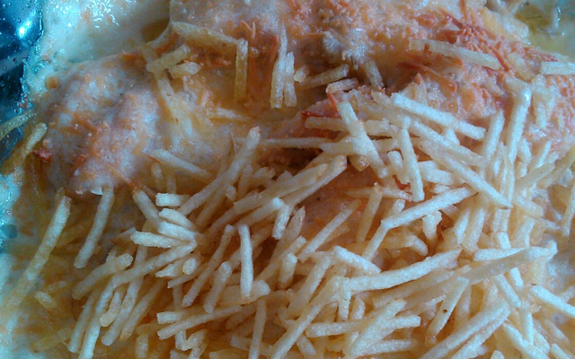 Filé de frango ao molho branco