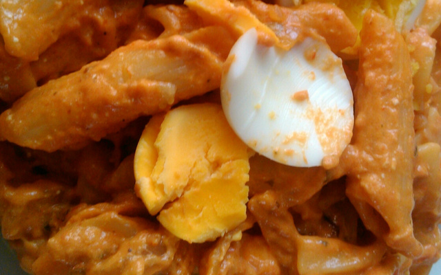 Macarrão de panela de pressão com atum