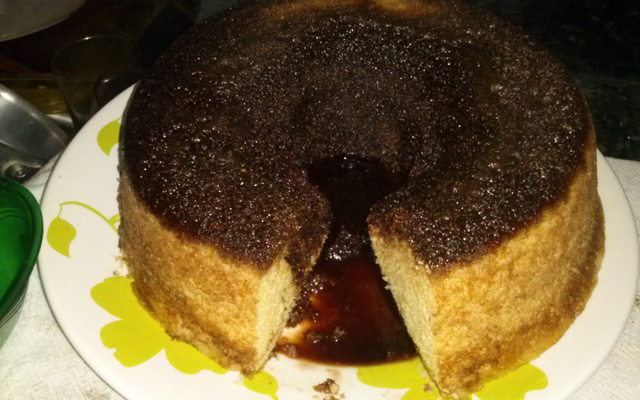 Bolo de fubá para microondas