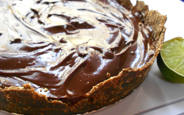 Torta de chocolate e limão