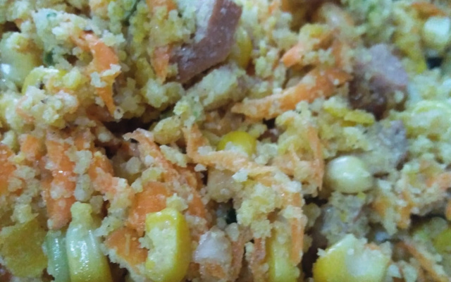 Farofa fria de Natal