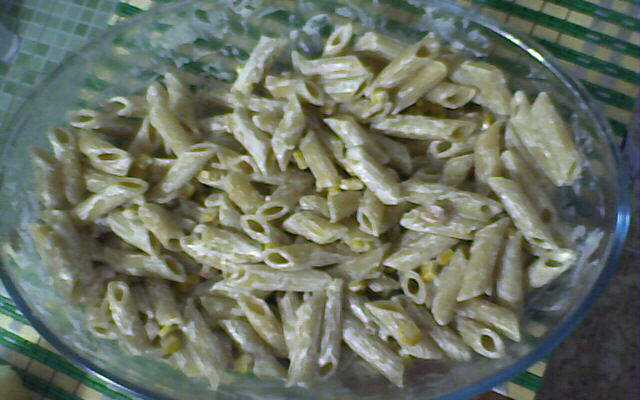 Penne ao creme tentação