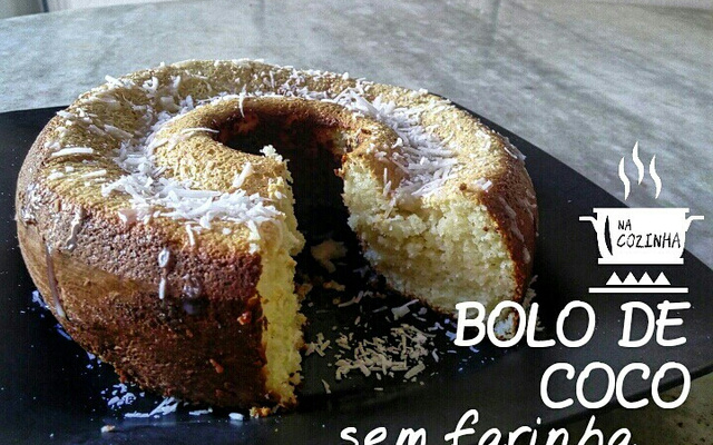 Bolo de coco sem farinha