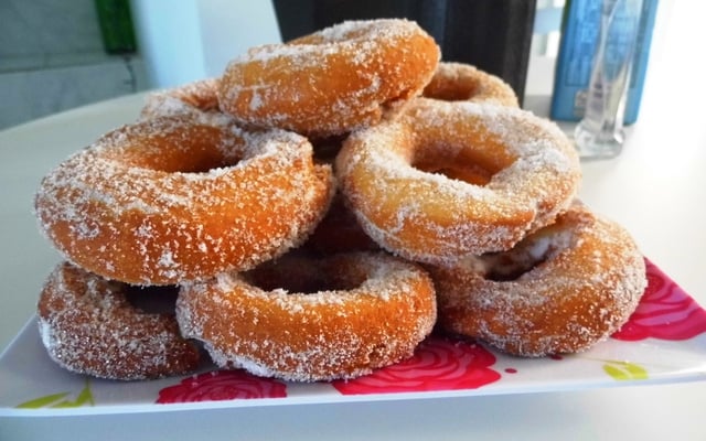 Rosquinha frita super fácil para o café
