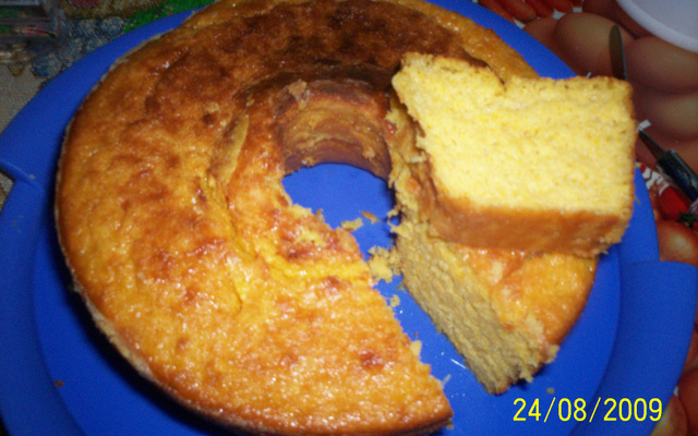 Bolo de milho gostosão