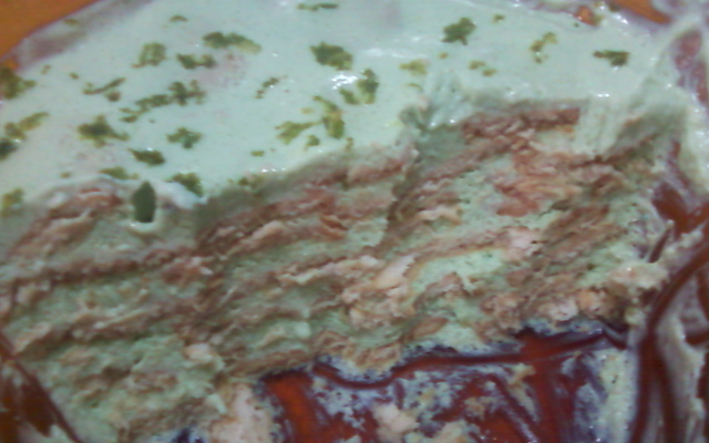 Pavê de mousse de limão