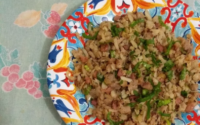 Paçoca de pinhão da Lê