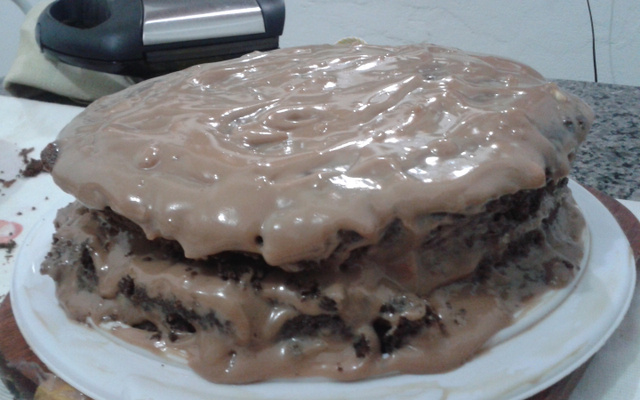 Recheio de brigadeiro mole