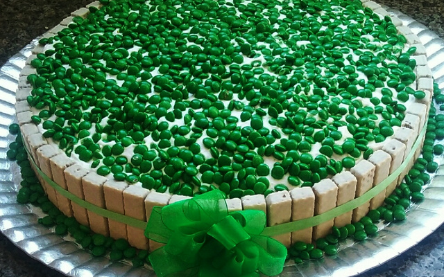 Cobertura ou recheio de Leite Ninho para bolo