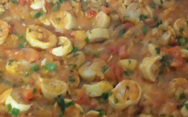 Rondelli de presunto e queijo do Marcelo