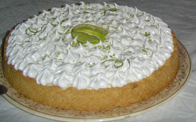 Torta mousse de limão