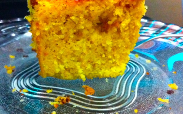 Bolo cremoso de milho - Pamonha assada