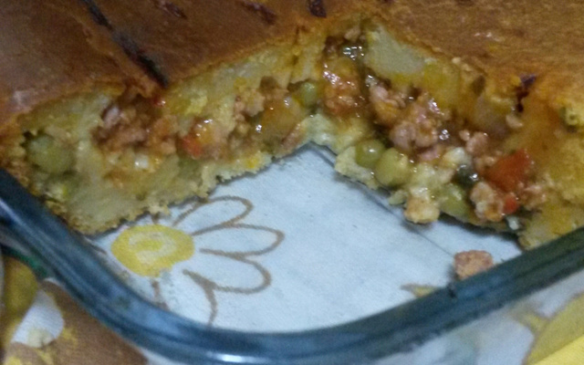 Torta de calabresa fácil