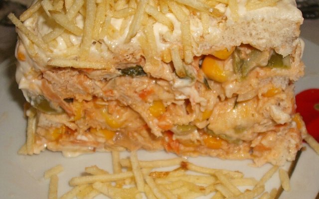 Torta de frango rápida