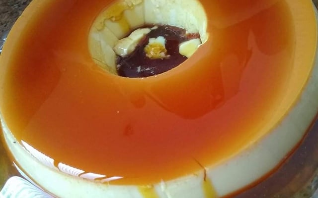 Pudim de leite condensado e ovos