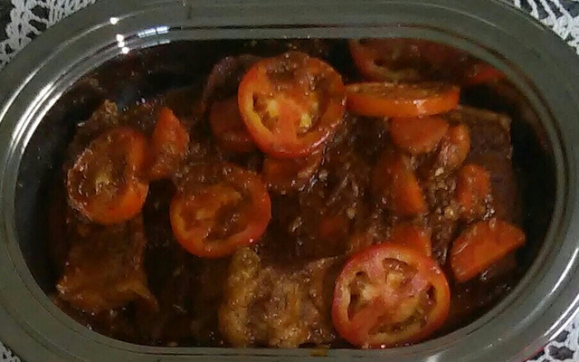 Paulista assada de panela ao vinho bordo