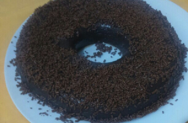 Brigadeirão de microondas