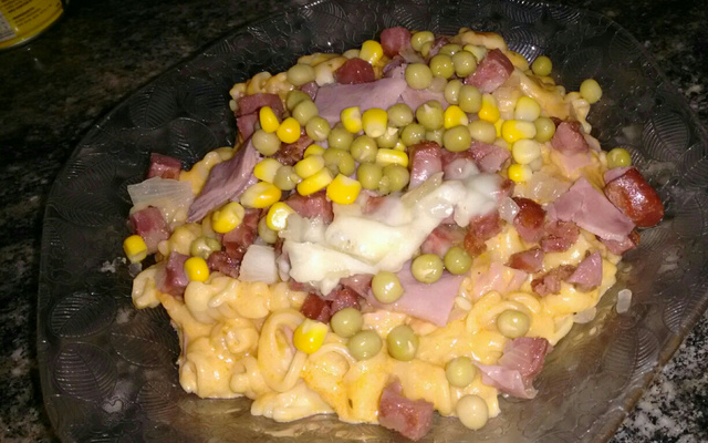 Macarrão na panela de pressão